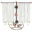 Copper Necklace Holder, Necklace Organizer, Jewelry Stand
