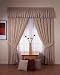 Belize Lined 3 Pencil Pleat Curtains - Natural (167cm x 137cm)