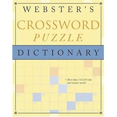 Webster's Crossword Puzzle Dictionary
