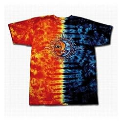 Sun & Moon Tie Dyed T-Shirt