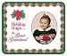 Holiday Hugs for Great Grandma - Photo Magnet Frame