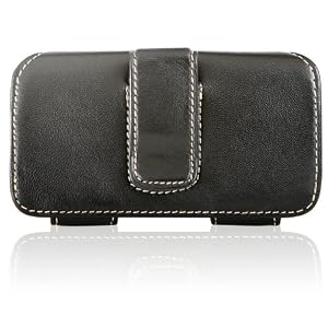DLO Leather Holster Case for iPhone 3G, 3G S (Black)