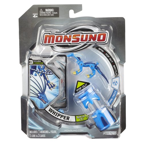 Imagen 1 de Giochi Preziosi 70438811 Monsuno Starter Pack 2 Wipper - Figura, núcleo y paquete de 3 cartas