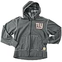 New York Giants Retro Sport Slim Fit Full Zip Fleece Hooded Sweatshirt