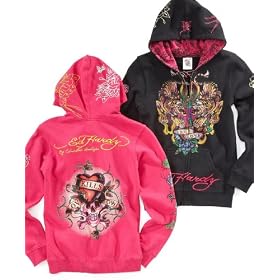 Ed Hardy Kids Hoodie, Little Girls Hoodie