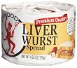 Underwood Liver Wurst Spread, 4.25-Ounce Cans (Pack of 24)