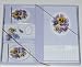 Bridge Playing Card Set: Light Purple, Floral Design (Party Express from Hallmark) Image