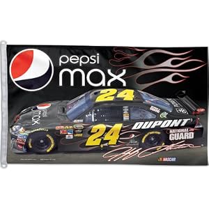 Wincraft Jeff Gordon Pepsi Max Flag One Sided 3'X5' Flag