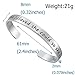 YSECTL lauhonmin Graduation Gifts Bracelets for Women Valentine Bangle Bracelets for Girl - She Believed She Could So She Did (Style A)