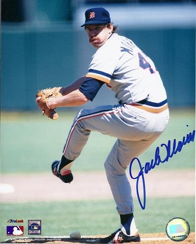 Jack Morris Autographed Detroit Tigers 8x10 Photo