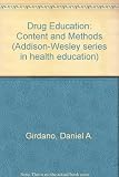 Drug education : content and methods