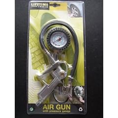 Luftdruckpistole Luftdruck messen Luftdruckmesser - Druckluftpistole mit Manometer 15bar, F�llen & Pr�fen Reifen, Boote etc. mit Gewinde