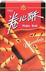 I Mei Wafer Rolls, Chocolate, 2.65-Ounce Boxes (Pack of 12)