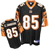 Chad Johnson #85 Cincinnati Bengals Youth NFL Replica Player Jersey (Black)