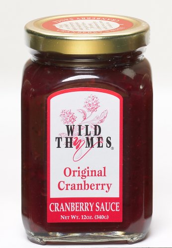 Childrens Toyshop  Gourmet Food : Wild Thymes Orginal Cranberry with Oranges and Lemons Cranberry Sauce