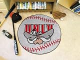 Fanmats UNLV Runnin Rebels Baseball-Shaped Mat