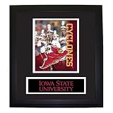Racing Reflections Iowa State Cyclones 17.75" x 15.75" Matted Framed Photo Logo Wall Hanging