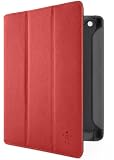 Belkin - Folio Trifold - F8N755cwC01 - Pochette de protection en cuir pour iPad 3 - Rouge