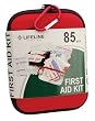 Lifeline 85 Piece First Aid Kit (Red)