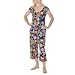 Nick & Nora Blk Bsn Pj Set - L
