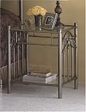 Kensington Nightstand In Tarnished Copper Finish By Fashion Bed Group