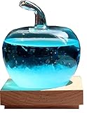 [POWIITEM] ストームグラス 天気予報器(結晶観察器) [送料込・ポイント付き] (かわいいりんご( ブルー))