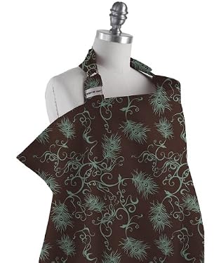 Bebe Au Lait Nursing Cover - Mint Chocolate 