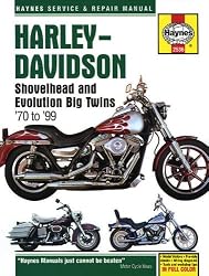 Harley Davidson Shovelhead & Evolution Big Twins 1970-1999 (Haynes Service & Repair Manual)