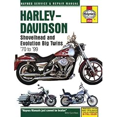 Harley-davidson Shovelhead and Evolution Big Twins 1970 to 1999