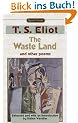 The Waste Land and Other Poems: Including the Love Song of J. Alfred Prufrock