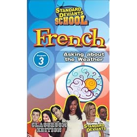 Standard Deviants School - French, Program 3 - Asking About the Weather (Classroom Edition) [VHS]