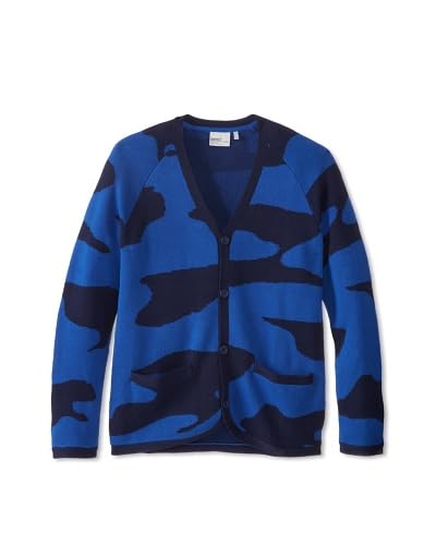 WeSC Men’s Kobra Camo Knit Cardigan