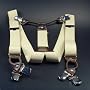Hosentr�ger mit 6 Clips Flachs Harrys-Collection