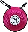 CASEBUDi Pink - Small case for your Earbuds, iPod Shuffle, iPod Nano, iPhone charger, Coins, or small Bluetooth headset