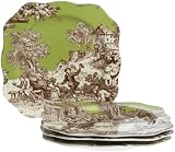 Rosanna Famille A Table Set of 4 Dinner Plates, Gift-boxed