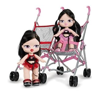 Big Bratz Babyz Talking Twiinz (Movie) Nora & Nita in Stroller