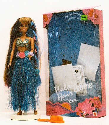 Buy Pink & Gold Hula Hair Barbie