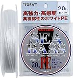 東レインターナショナル(TORAY) ソルトライン シーバスPE ホワイト 15lb