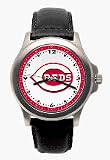 Cincinnati Reds MLB Rookie Watch with Leather Band - Men's