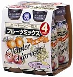 ガーバー テンダーハーベスト フルーツミックス 140ml×4本パック