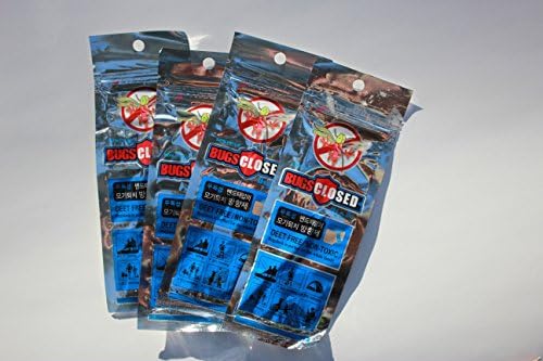 4 Pack Mosquito Repellent Bracelet - Micorfiber No Plastic DEET Free Adjustable Waterproof Wristband For Kids, Men and Women Repells Mosquitoes, Flies, Bed Bugs and More