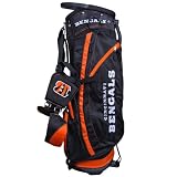 NFL Cincinnati Bengals Black-Orange Fairway Stand Golf Bag