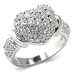 Jewelry - Clear Heart CZ Ring