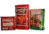 Review Lowery's Coffee Christmas- 3 Pack / Lowery's Christmas Coffee Variety Pack - Christmas Java, Candy Cane Java with Free Perfect Pot