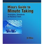 Mina's Guide to Minute Taking book cover
