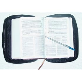 Embassy Patched Lambskin Leather Bible Cover