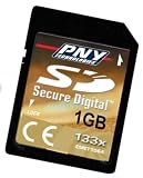 PNY 1GB 133X High Speed Secure Digital Card