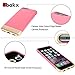 iPhone 6s Case, Ebakx [Luxurious] Hard and Fast for Apple iPhone 6 / iPhone 6s Case [Pc Case and Clear Screen Protector for Mobile Phone] Pink