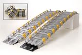 Roll-A-Ramp A11207A19 Wide Twin Track Ramp, 8 Ft Long x 12 Inch