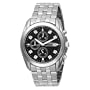 Caravelle by Bulova Men's 43D006 Diamond Accented Black Dial Watch